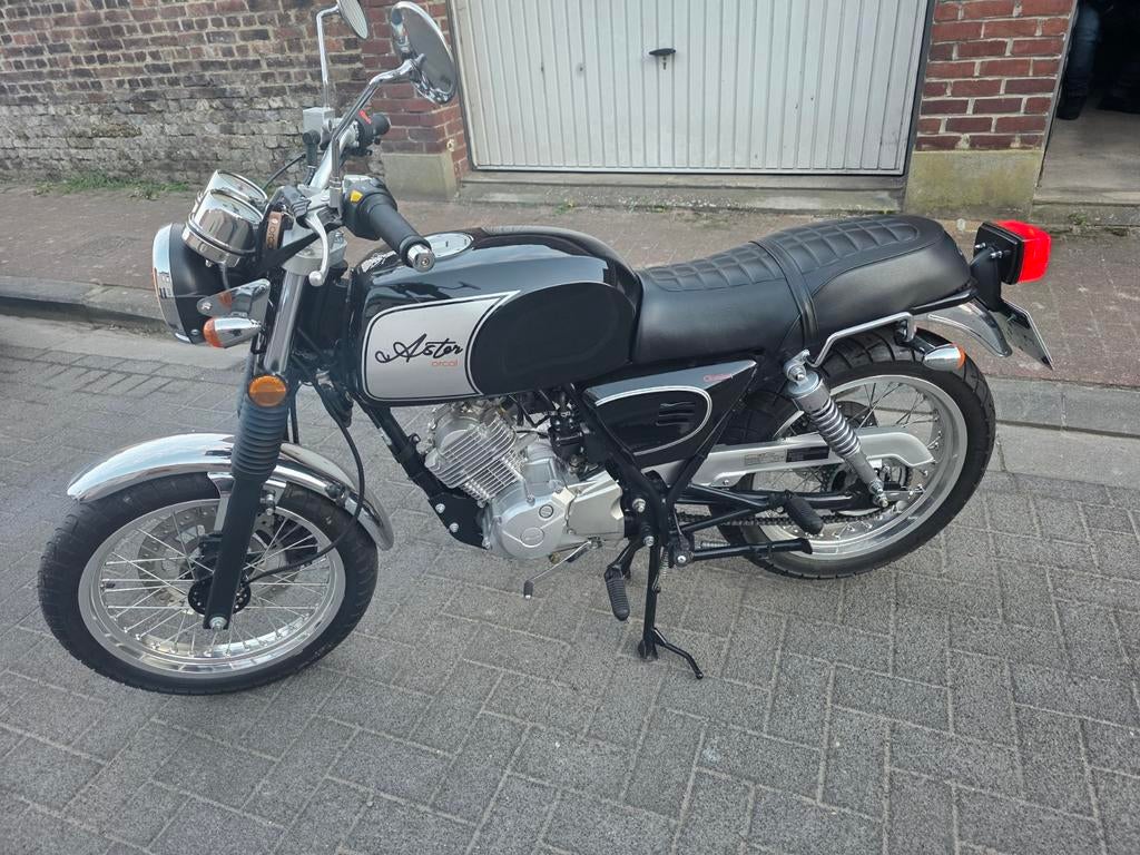 Orcal astor 125 CC 2019, Ophalen