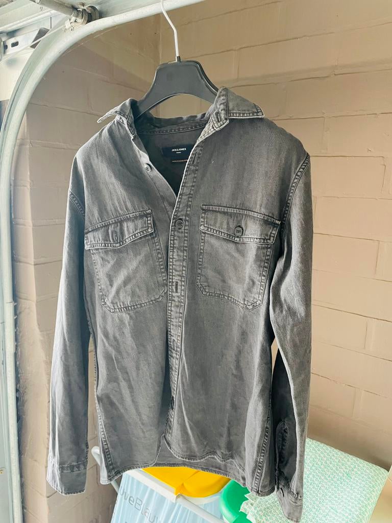 Jack Jones hemd heren jeans M, Ophalen of Verzenden, Zo goed als nieuw