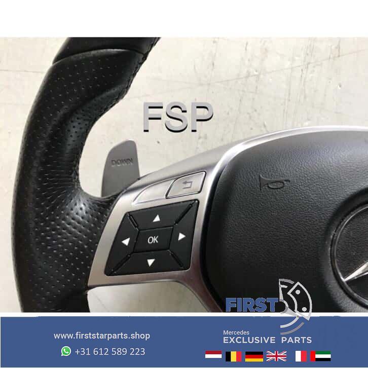 W204 C63 W207 W212 E63 AMG Stuur origineel Mercedes Flippers, Utilisé, -, -, Enlèvement ou Envoi