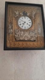 Mooie antieke klok....wijzerplaat met de hand gemaakt, Antiek en Kunst, Ophalen