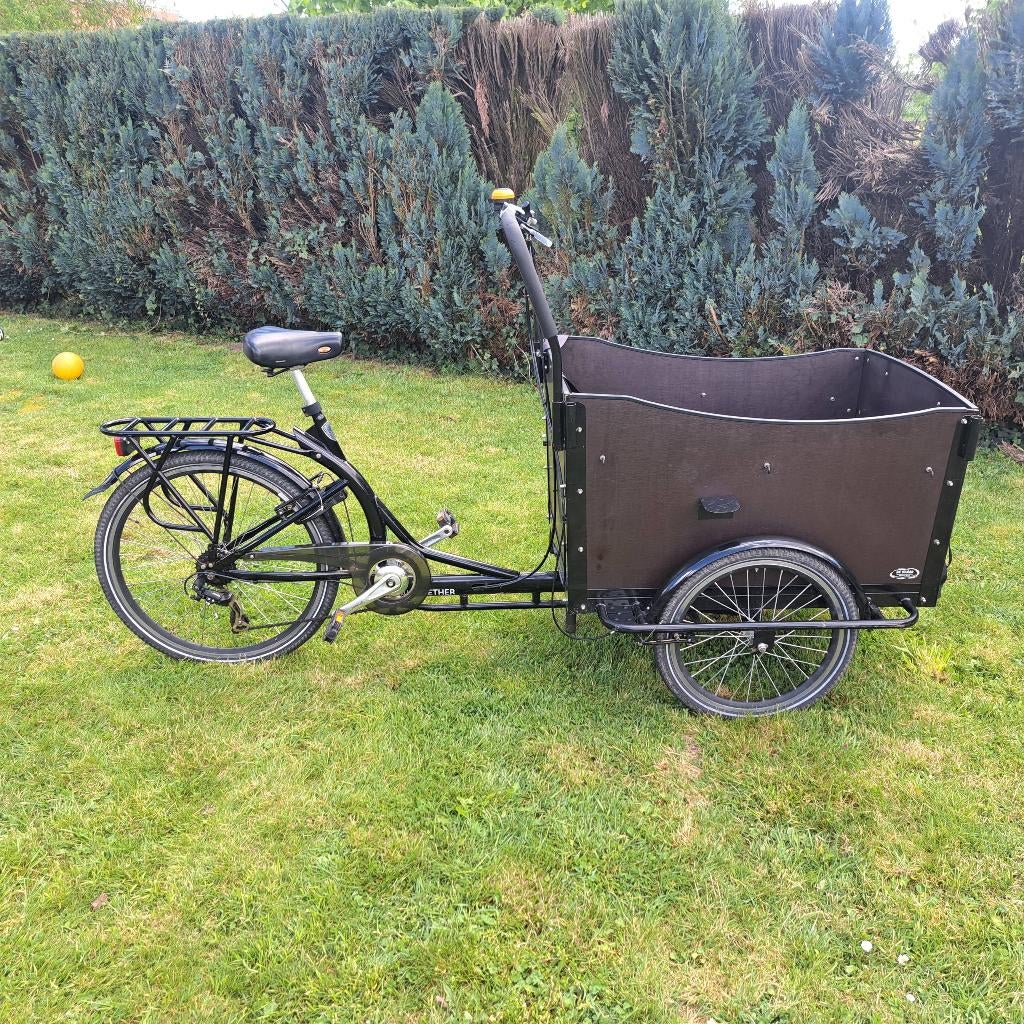 Bakfiets Troy Bikes, Autres marques, Bâche, Comme neuf, Enlèvement