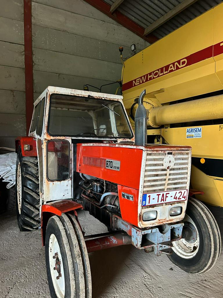 Tracteur, Enlèvement, Steyr