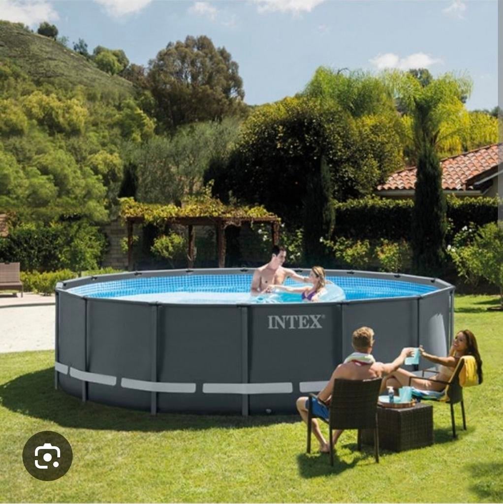 Intex ultra xtr frame 488x122 ALL INCLUSIVE!!!, Tuin en Terras, Zwembaden, Ophalen