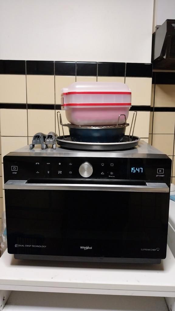 Four à micro-ondes combiné Whirlpool Supreme Chef, Electroménager, Micro-ondes, Gril, Air chaud, Plaque tournante, Enlèvement