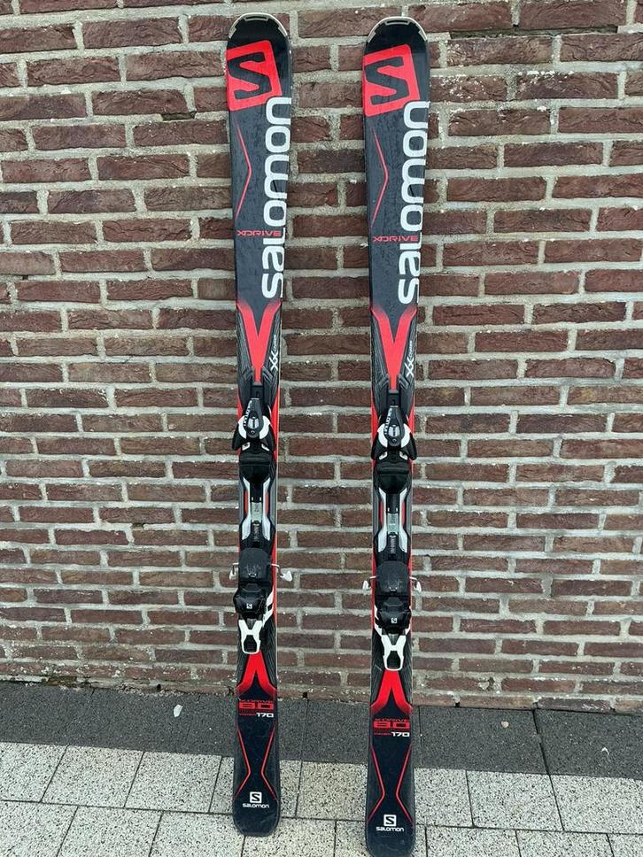 Salomon X-drive 8.0 ski’s 170 cm met bindingen- goede staat, Sport en Fitness, Skiën en Langlaufen, Ski, Salomon, Ophalen