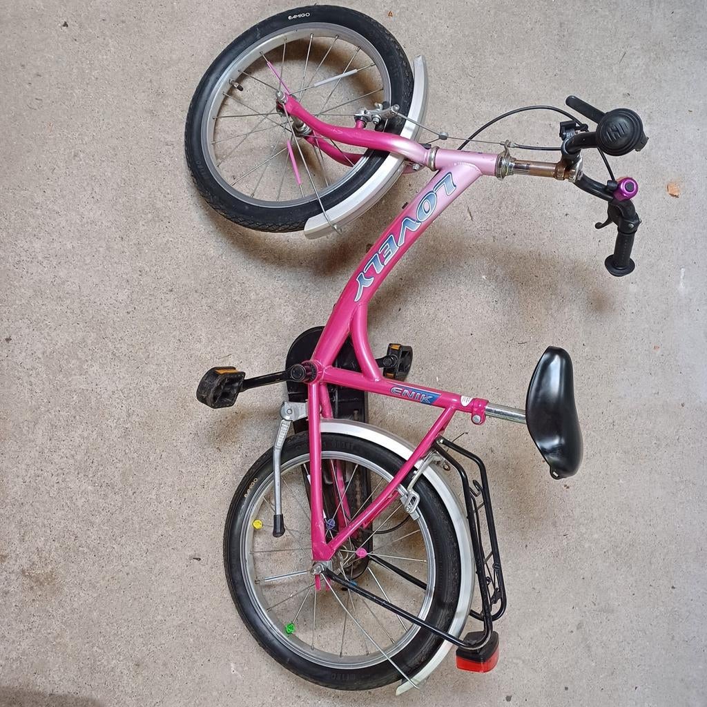 Kinderfiets, Ophalen, 18 inch