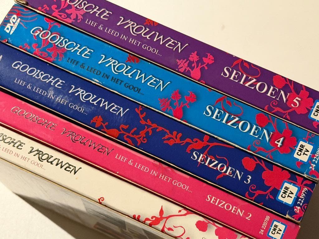 Gooische Vrouwen (Seizoen 1 - 5 + Film), Enlèvement ou Envoi, Utilisé, Drame, Coffret