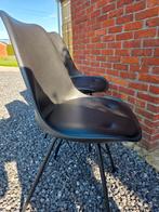 Stoelen, Huis en Inrichting, Stoelen, Ophalen, Kunststof, Zwart, Zo goed als nieuw