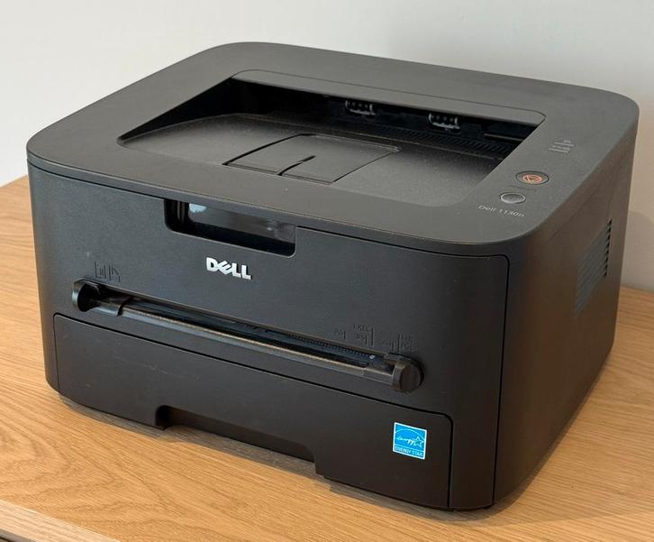 Dell 1130n laserprinter (zwart/wit), Computers en Software, Printers, Gebruikt, Printer, Laserprinter, Zwart-en-wit printen, Ophalen