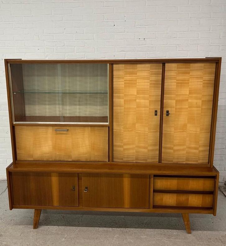Vintage highboard, Huis en Inrichting, Kasten | Wandmeubels, Ophalen