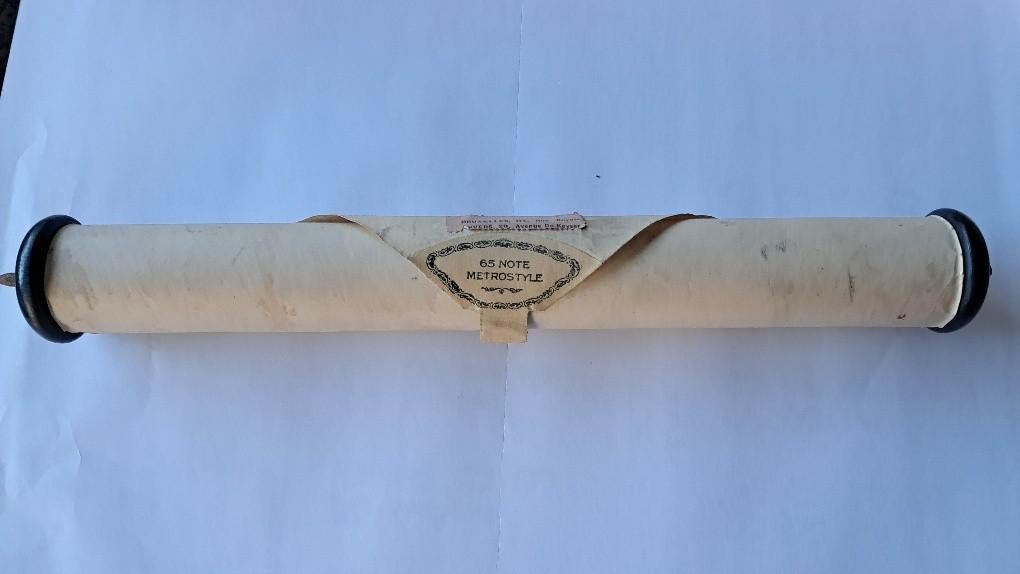 Pianola 65 note metrostyle muziekrol, Musique & Instruments, Pianos, Enlèvement ou Envoi, Utilisé, Autres types