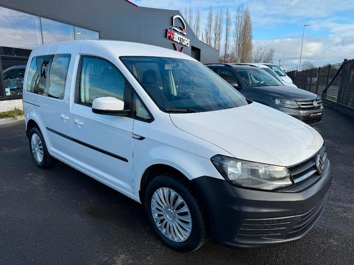Volkswagen Caddy 5pl 1.4 benzine 1st eigenaar ohboek, Autos, Volkswagen, Entreprise, Achat, Caddy Maxi, ABS, Airbags, Air conditionné