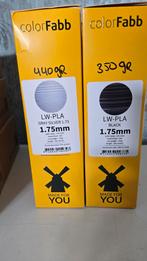 2 rollen LW-PLA zilver en grijs, Enlèvement