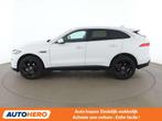 Jaguar F-Pace 20d Prestige AWD (bj 2018, automaat), Auto's, Jaguar, Automaat, Startonderbreker, Wit, Leder