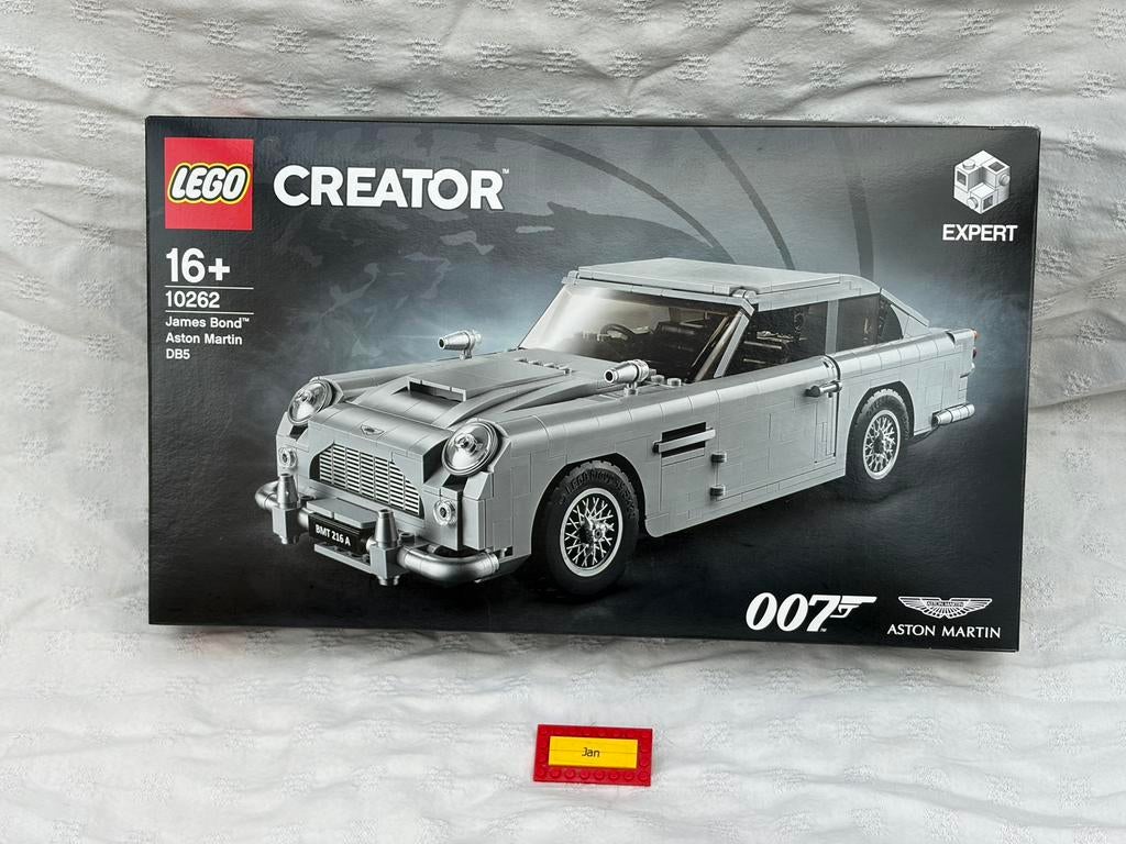 Lego creator expert 10262 aston martin sealed, Kinderen en Baby's, Lego, Ophalen of Verzenden, Zo goed als nieuw, Compleet
