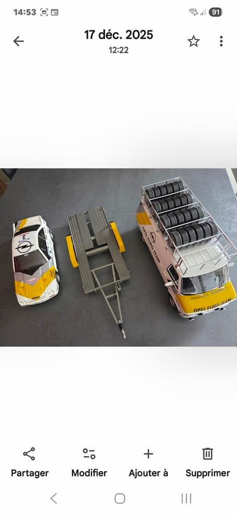 Pack opel manta ottomobile Neuf 1/18, Enlèvement ou Envoi, OttOMobile