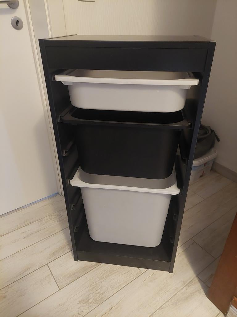 Ikea opbergkast, Ophalen