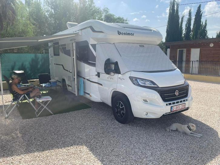 Afdekzeil camper, Caravans en Kamperen, Mobilhomes, Particulier, Ophalen