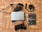 PlayStation 2 Slim Silver (Argent) + Jeu BLACK, Consoles de jeu & Jeux vidéo, Consoles de jeu | Sony PlayStation 2, Enlèvement ou Envoi