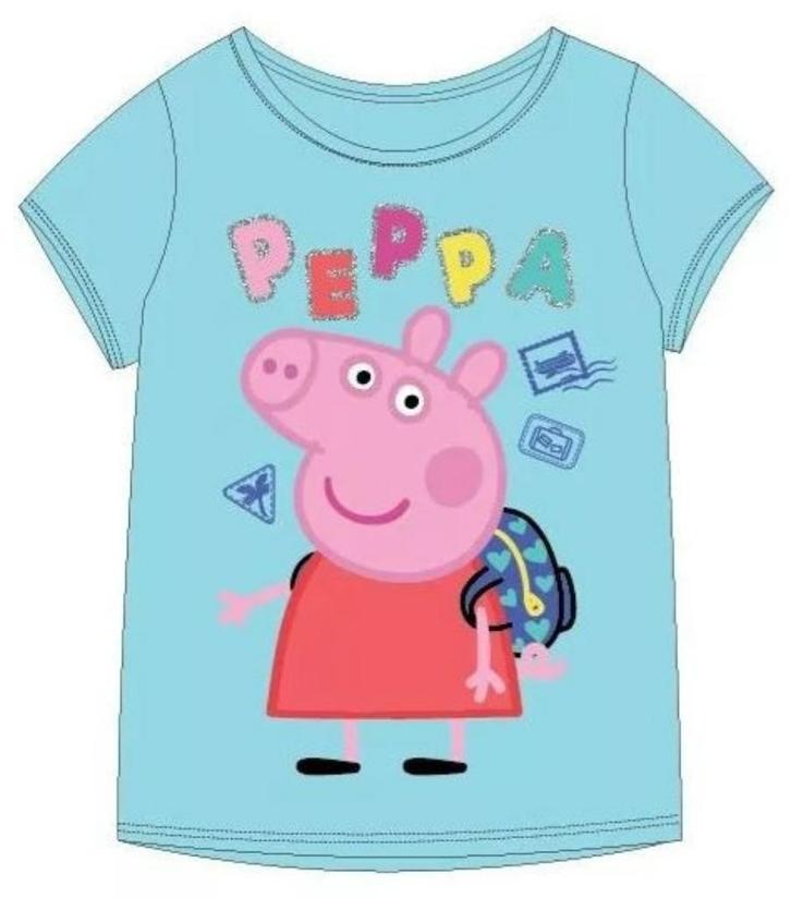 Peppa Pig T-shirt Backpack - Maat 110 - Katoen, Kinderen en Baby's, Kinderkleding | Maat 110, Nieuw, Meisje, Shirt of Longsleeve