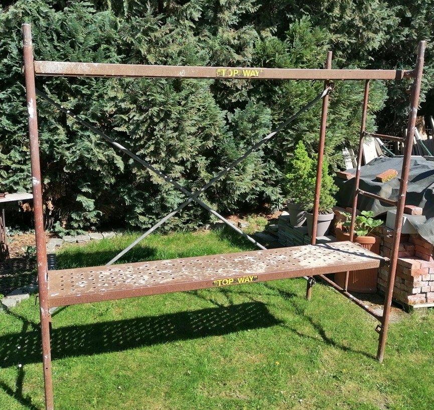 Stelling voor doe-het-zelver, Doe-het-zelf en Bouw, Steigers, Ophalen, Gebruikt, Gevelsteiger, 2 tot 5 meter