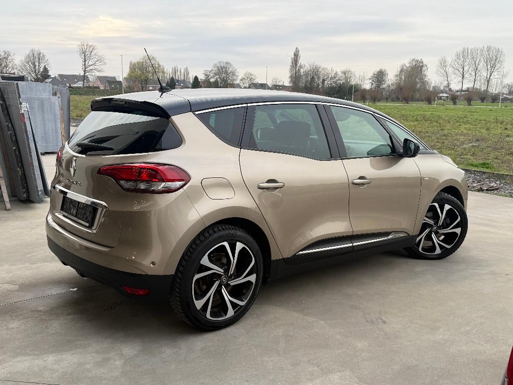 Renault Scenic Bose Editie, Massage, Automaat, Full Opt, 12m, Auto's, Renault, 4 cilinders, Leder en Stof, Beige, Bedrijf