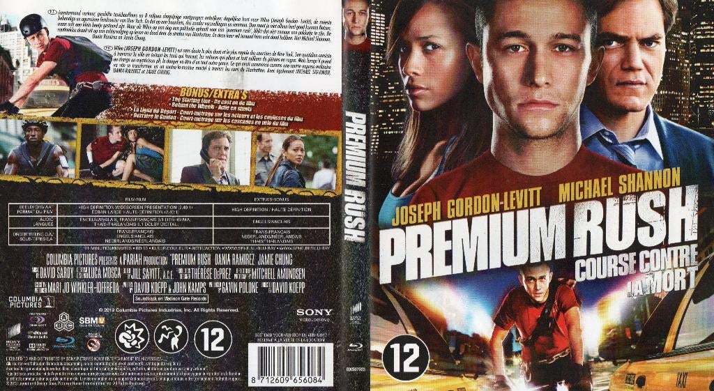 premium rush (blu-ray) neuf, CD & DVD, Blu-ray, Comme neuf, Action, Enlèvement ou Envoi