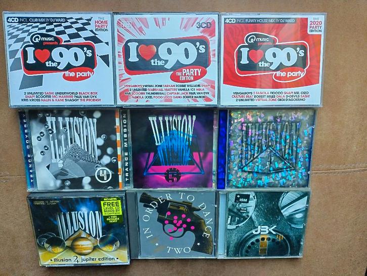 CD * DANCE - TRANCE - RETRO - CLUB ... * 15 € PER CD BOX, Cd's en Dvd's, Cd's | Dance en House, Zo goed als nieuw, Ophalen of Verzenden