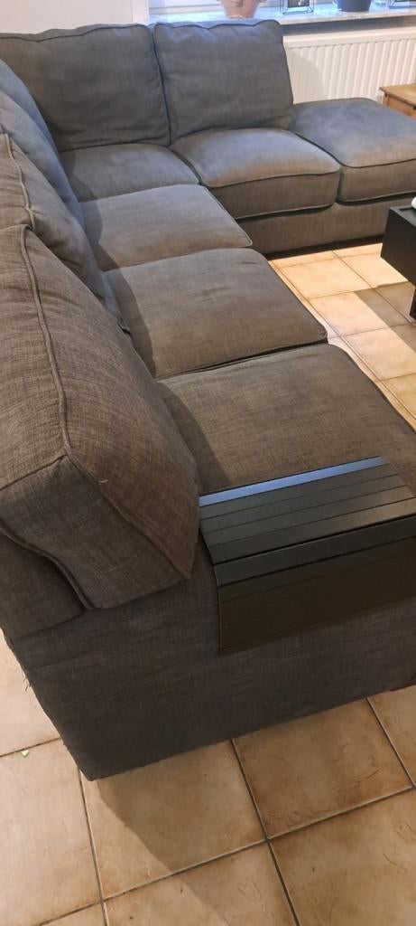 Canapé avec méridienne, Enlèvement