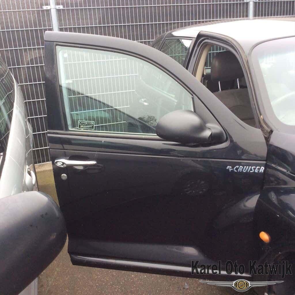 Voordeur rechts Chrysler PT Cruiser 2000-2004 kleur zwart, Gebruikt, -, Deur, Ophalen of Verzenden