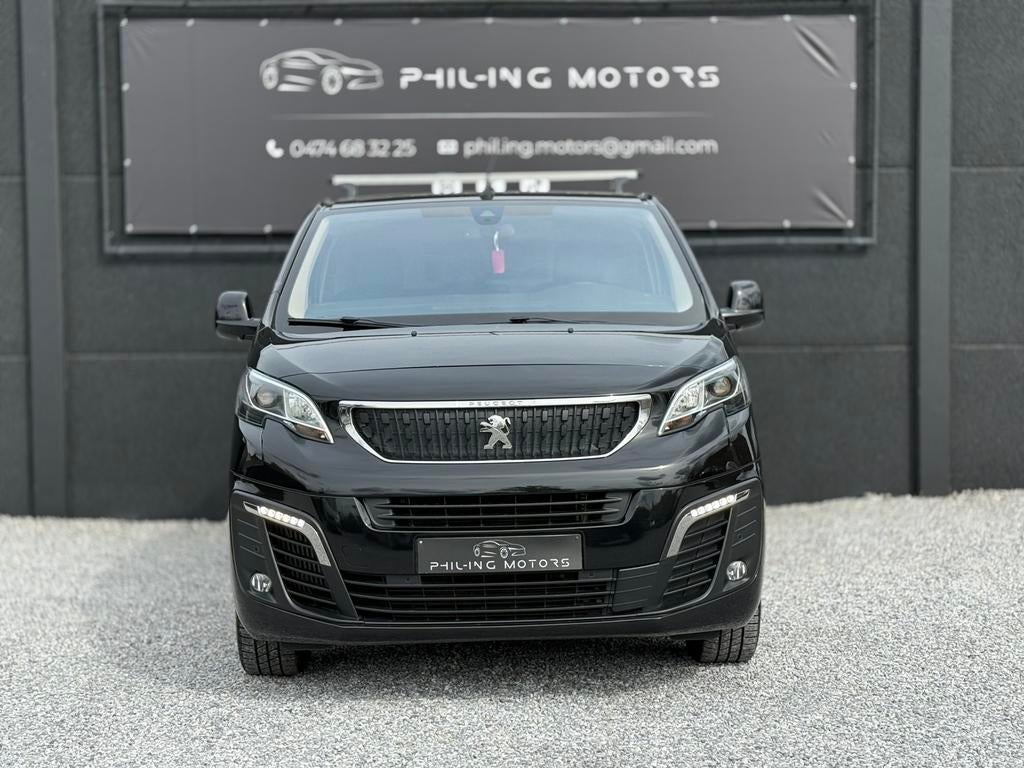 Peugeot Expert 2.0 BlueHDi, Cuir, Bte Auto, , Apple Car Play, Auto's, Peugeot, 4 cilinders, Zwart, Leder, Diesel