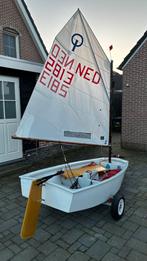 Wsstrijd Optimist met waltrailer en meetbrief, Ophalen, Zo goed als nieuw, Optimist