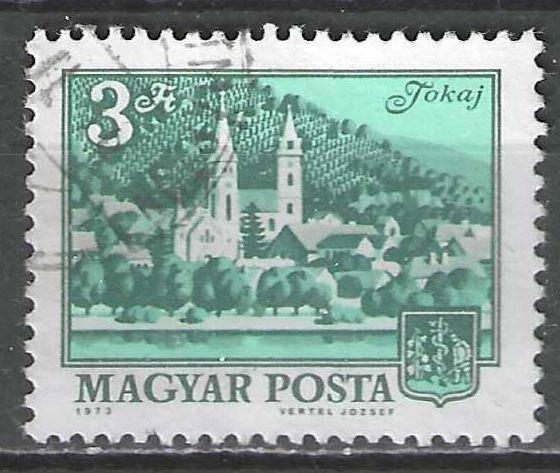 Hongarije 1973 - Yvert 2309 - Tokaj   (ST), Postzegels en Munten, Postzegels | Europa | Hongarije, Gestempeld, Verzenden