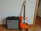 Gitaar Fender Squier FSR Mustang + Fender Champion 40 Amp ., Muziek en Instrumenten, Snaarinstrumenten | Gitaren | Bas, Ophalen
