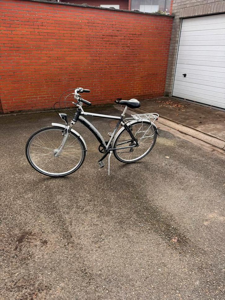 Stadsfiets, Fietsen en Brommers, Fietsen | Heren | Herenfietsen, Zo goed als nieuw, Versnellingen, Ophalen