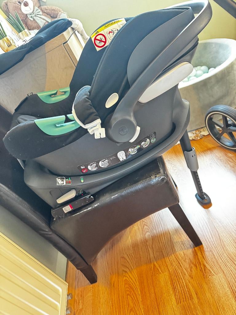 Cybex Base One Black - Black isofix voor balios s, Zo goed als nieuw, Isofix, 0 t/m 13 kg, Ophalen