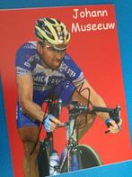 wielerkaart roubaix team quick step  johan museeuw signe, Envoi, Comme neuf