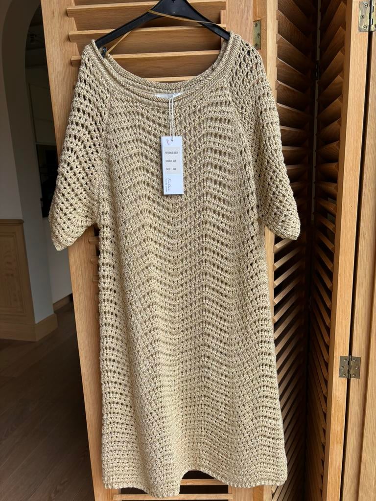 Nouvelle robe dorée avec étiquette de prix, Vêtements | Femmes, Neuf, Autres couleurs, Taille 36 (S), Enlèvement