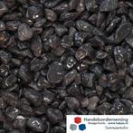 Nero ebano grind afgeronde antraciet zwart siergrind tuinpad, Tuin en Terras, Verzenden, Nieuw, Antraciet, Grind