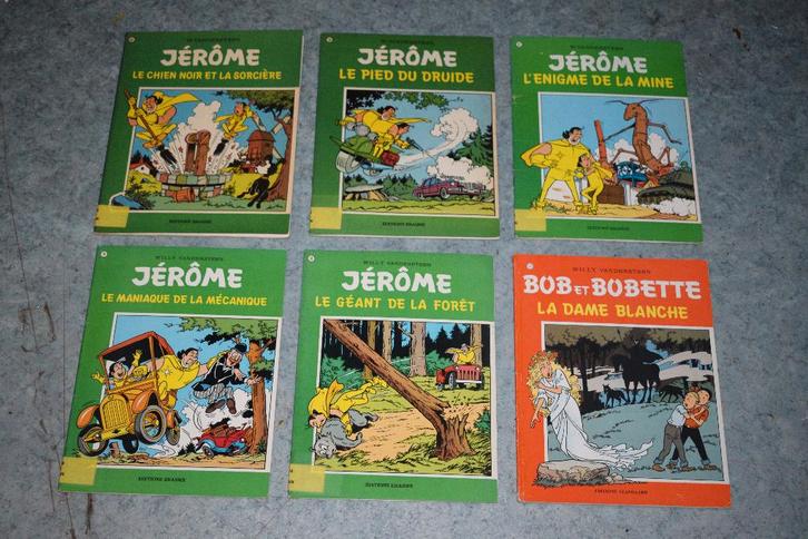 lot 6 bande dessinée jerome BD vandersteen, Livres, BD, Utilisé, Enlèvement ou Envoi