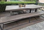 boomstamtafel, Tuin en Terras, Ophalen, Rechthoekig, Hout