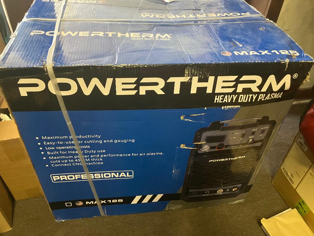 Plasma snijder powertherm 125MAX, Bricolage & Construction, Outillage | Soudeuses, Enlèvement, Neuf, Moins de 150 ampères, Autres types