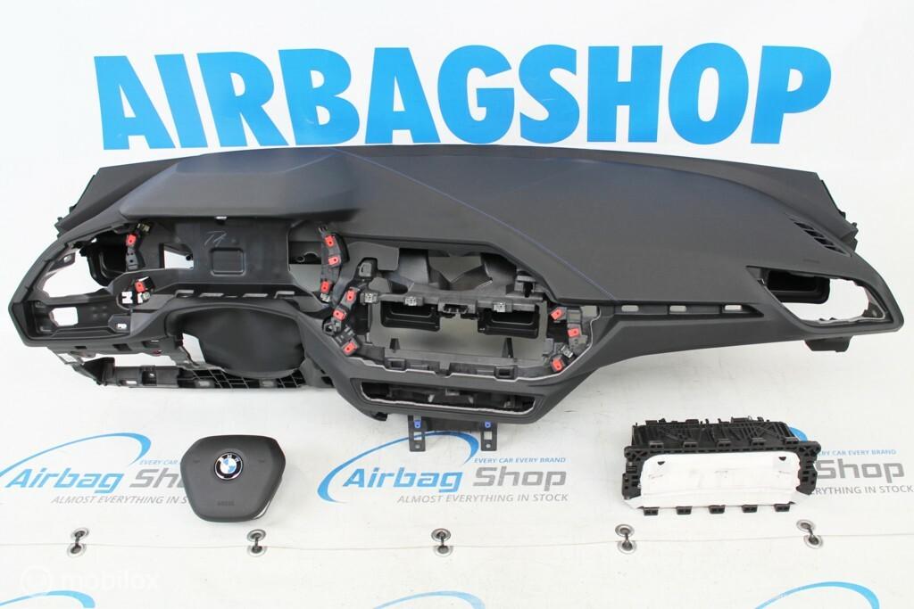 Airbag set Dashboard blauwe stiksels BMW 1 serie F40, Enlèvement ou Envoi, Utilisé