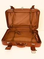 Valise rétro pour décoration ou collectionneurs, 60 tot 70 cm, Gebruikt, Leer, Ophalen of Verzenden