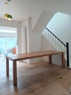 grote houten tafel, Enlèvement, Utilisé, 50 à 100 cm, Chêne