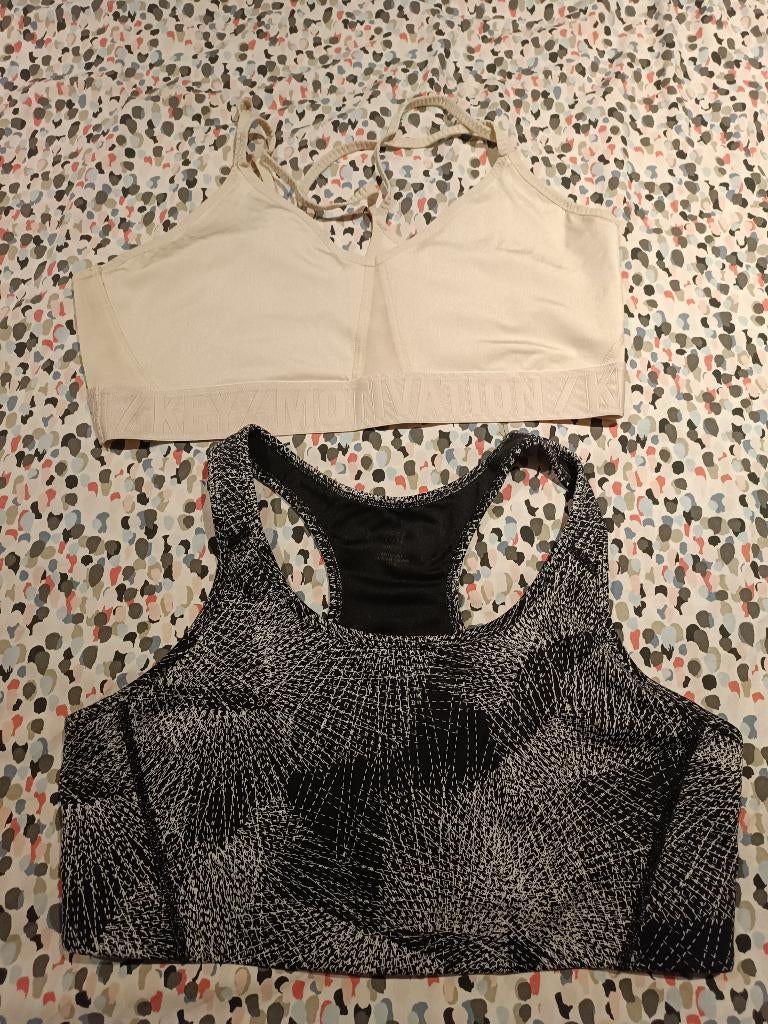 H&M Sport bh dames maat L, Kleding | Dames, Sportkleding, Ophalen, H&M, Zwart, Maat 42/44 (L)