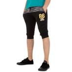 Nanqier korte jogging broek zwart, maat L, Verzenden, Nieuw, Maat 52/54 (L), Zwart