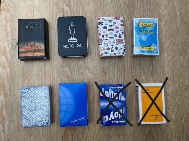 Diverses cartes à jouer - Nouveau !, Enlèvement ou Envoi, Neuf, Carte(s) à jouer