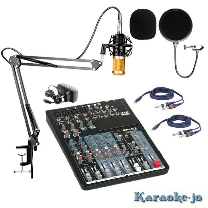 Home Studio voor Stream, Zang, Vlog, Etc. DAP-1, Musique & Instruments, Microphones, Neuf, Autres types, Enlèvement