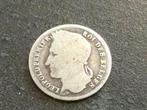 België 1/4 Frank 1835 zilver, Postzegels en Munten, Ophalen of Verzenden, Zilver